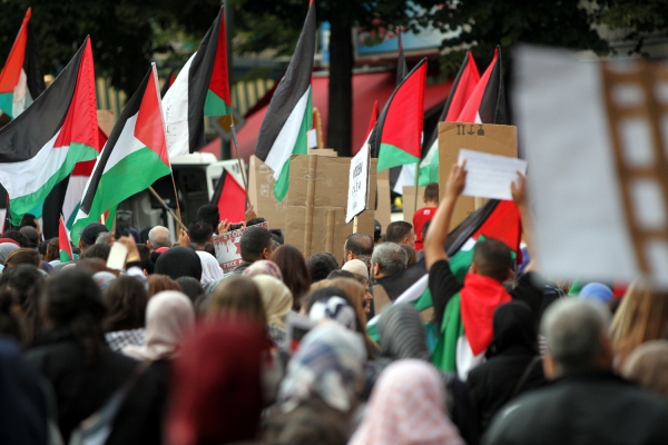 Palästinenser-Demo in Berlin, über dts Nachrichtenagentur