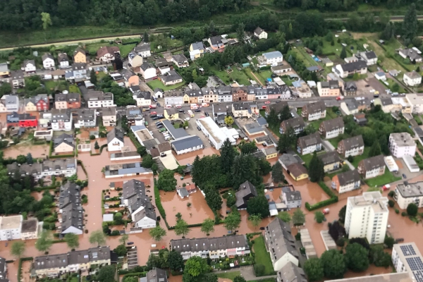 Hochwasser in Rheinland-Pfalz am 15.07.2021, über dts Nachrichtenagentur