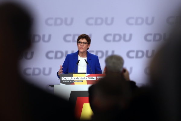 Annegret Kramp-Karrenbauer auf CDU-Parteitag, über dts Nachrichtenagentur