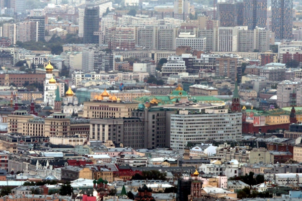 Blick über Moskau mit dem Kreml, über dts Nachrichtenagentur