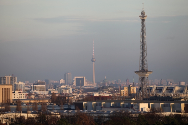 Berliner Funkturm und Fernsehturm, über dts Nachrichtenagentur