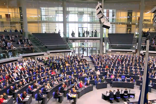 Bundestag am 26.10.2021, über dts Nachrichtenagentur