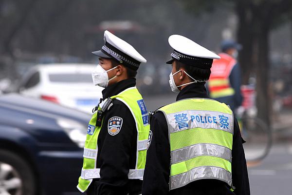 Polizisten in China, über dts Nachrichtenagentur