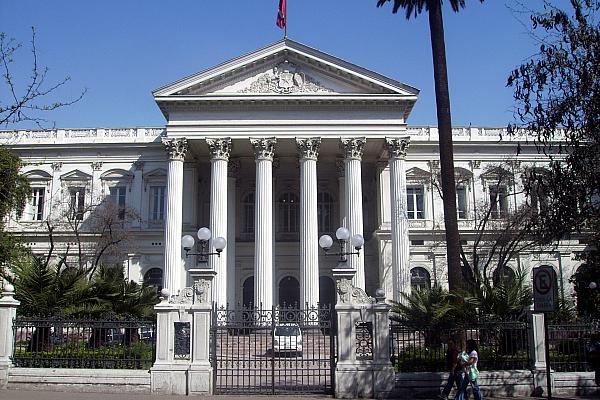 Historisches Regierungsgebäude in Santiago de Chile, über dts Nachrichtenagentur