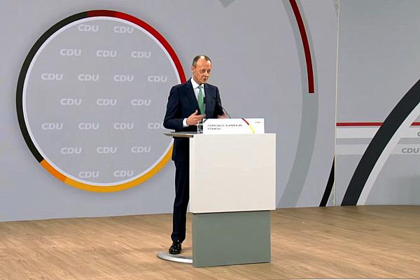 Friedrich Merz auf CDU-Parteitag am 22.01.2022, über dts Nachrichtenagentur