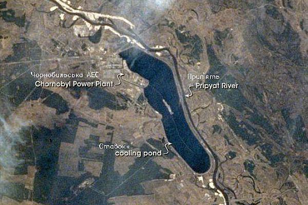 Satellitenbild von Tschernobyl, über dts Nachrichtenagentur
