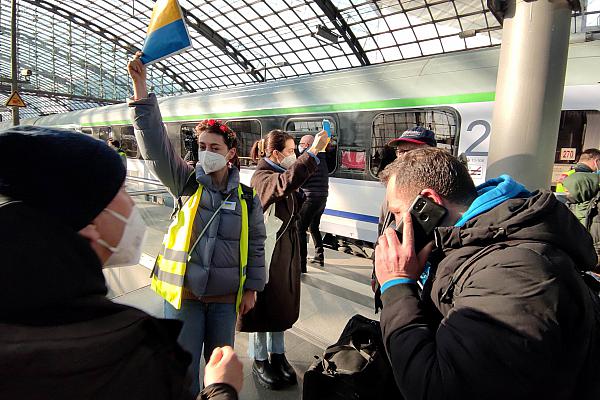 Ankunft von Flüchtlingen aus der Ukraine am Berliner Hauptbahnhof, über dts Nachrichtenagentur