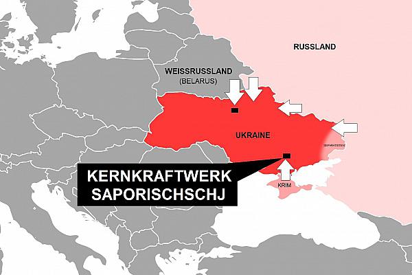 Kernkraftwerk Saporischschja, über dts Nachrichtenagentur