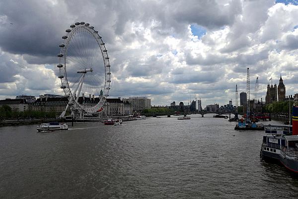 London Eye an der Themse, über dts Nachrichtenagentur