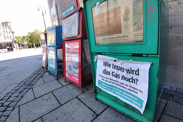 Zeitungsautomaten in München, über dts Nachrichtenagentur