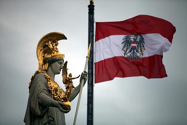 Fahne von Österreich, über dts Nachrichtenagentur
