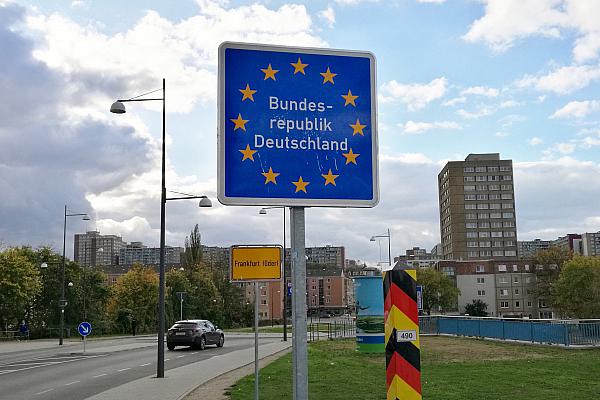 Grenze Polen-Deutschland bei Frankfurt (Oder), über dts Nachrichtenagentur