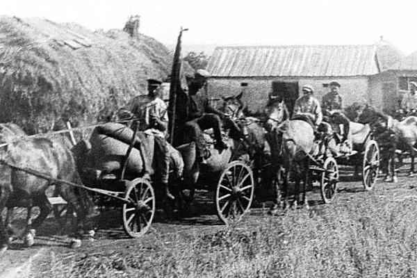 Mutmaßlicher Abtransport von Ernteerträgen in der Ukraine im Jahr 1932., über dts Nachrichtenagentur