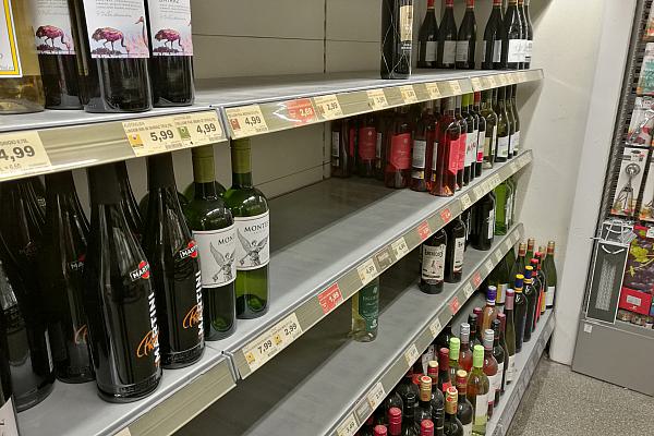 Alkohol im Supermarkt, über dts Nachrichtenagentur