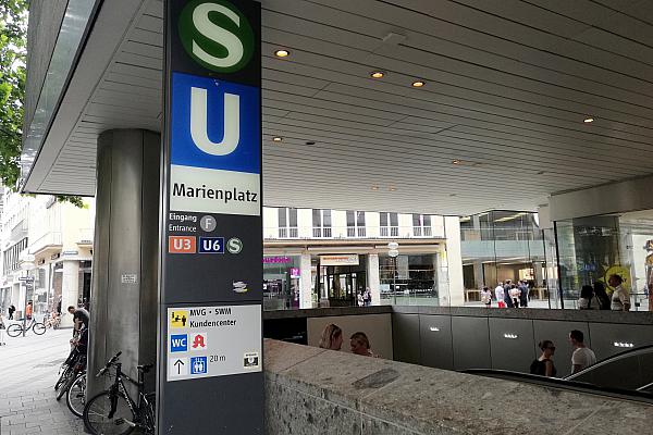 U- und S-Bahnhof Marienplatz in München, über dts Nachrichtenagentur