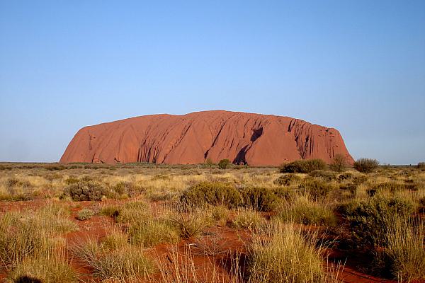Uluru (Ayers Rock) im Outback von Australien, über dts Nachrichtenagentur