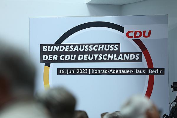Kleiner Parteitag der CDU am 16.06.2023, über dts Nachrichtenagentur