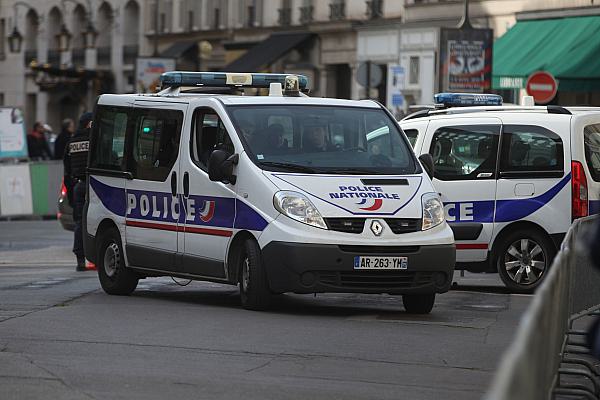 Französisches Polizeiauto, über dts Nachrichtenagentur