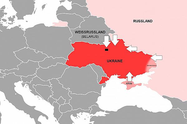 Russische Invasion in der Ukraine zu Beginn des Kriegs (Archiv), über dts Nachrichtenagentur