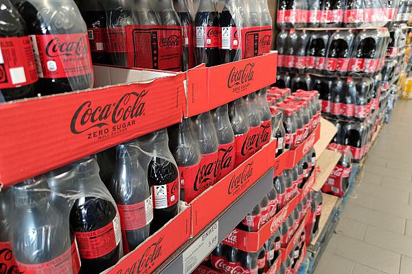 Coca Cola in einem Supermarkt, über dts Nachrichtenagentur