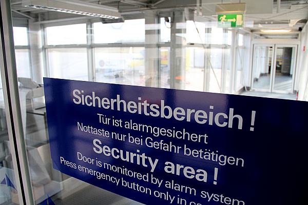 Sicherheitsbereich im Flughafen, über dts Nachrichtenagentur