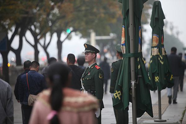 Sicherheitskräfte in China (Archiv), über dts Nachrichtenagentur