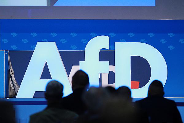 AfD-Logo am 05.08.2023, über dts Nachrichtenagentur