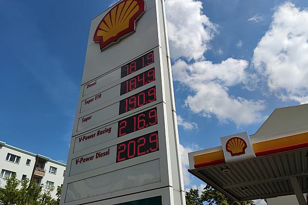 Shell-Tankstelle am 16.08.2023, über dts Nachrichtenagentur