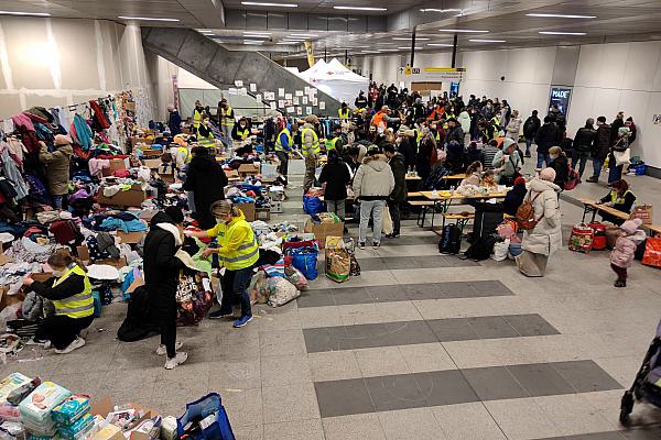 Hilfsgüter für Flüchtlinge aus der Ukraine in Deutschland (Archiv), über dts Nachrichtenagentur