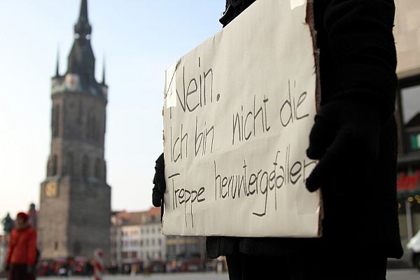 Demonstrantin gegen Gewalt an Frauen (Archiv), über dts Nachrichtenagentur