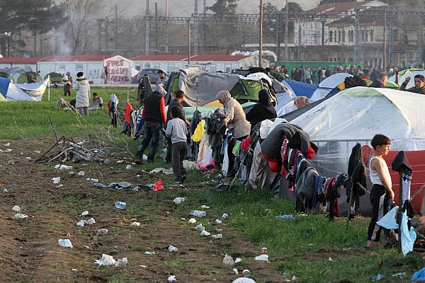 Flüchtlingslager (Archiv), über dts Nachrichtenagentur