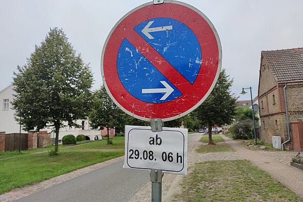 Parkverbot für Kabinettsklausur in Meseberg (Archiv), über dts Nachrichtenagentur