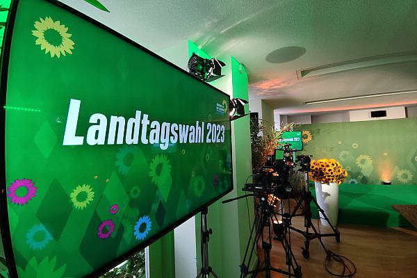 Landtagswahl in Bayern: Grünen-Wahlparty am 08.10.2023, über dts Nachrichtenagentur