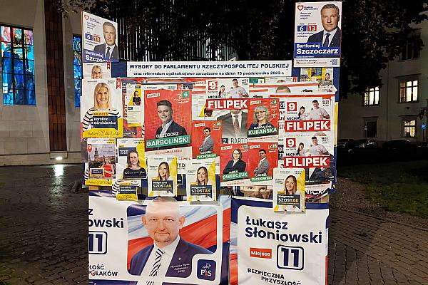Wahlplakate in Polen (Archiv), über dts Nachrichtenagentur