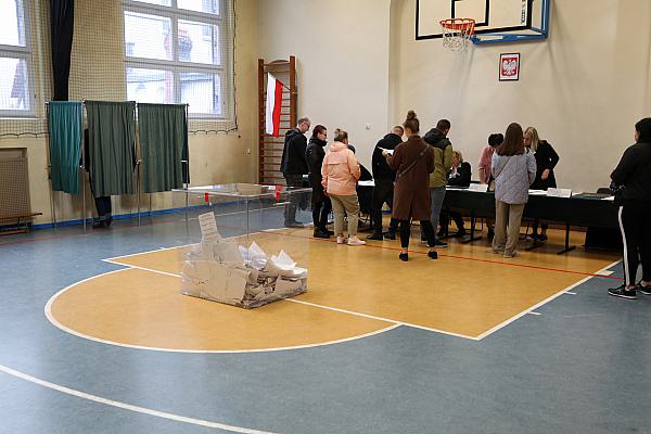 Wahllokal in Polen am 15.10.2023, über dts Nachrichtenagentur