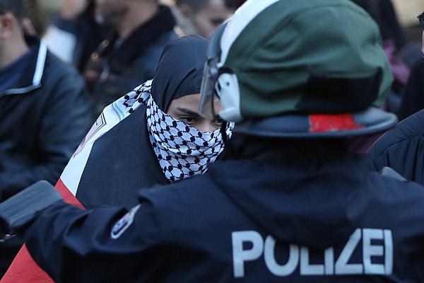 Verbotene Pro-Palästina-Demo (Archiv), über dts Nachrichtenagentur