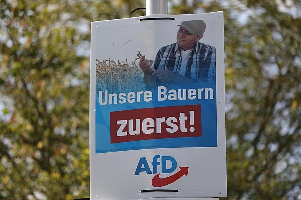 AfD-Wahlplakat zur Landtagswahl in Bayern 2023 (Archiv), via dts Nachrichtenagentur