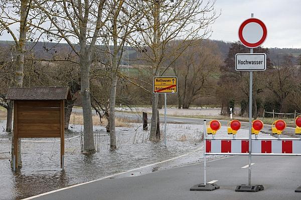 Hochwasserlage im Landkreis Mansfeld-Südharz am 03.01.2024, via dts Nachrichtenagentur