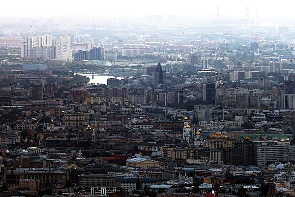 Blick über Moskau mit Moskwa im Hintergrund (Archiv), via dts Nachrichtenagentur