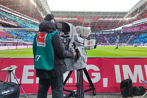 Kameramann bei Bundesligaspiel (Archiv), via dts Nachrichtenagentur
