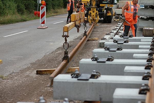Bauarbeiten an einer Bahnstrecke (Archiv), via dts Nachrichtenagentur