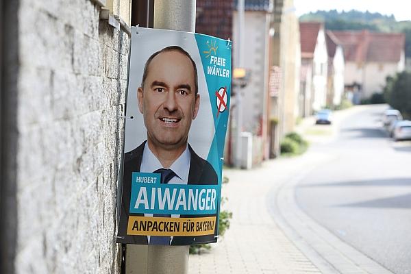 Wahlplakat der Freien Wähler zur Landtagswahl in Bayern 2023 (Archiv), via dts Nachrichtenagentur