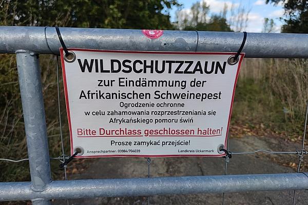Wildschutzzaun (Archiv), via dts Nachrichtenagentur