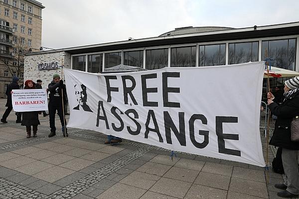 Protest für die Freilassung von Julian Assange (Archiv), via dts Nachrichtenagentur