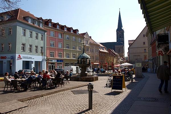Marktplatz einer Kleinstadt (Aschersleben) (Archiv), via dts Nachrichtenagentur