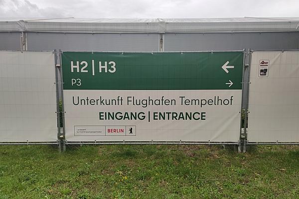 Flüchtlingsunterkunft Tempelhof (Archiv), via dts Nachrichtenagentur