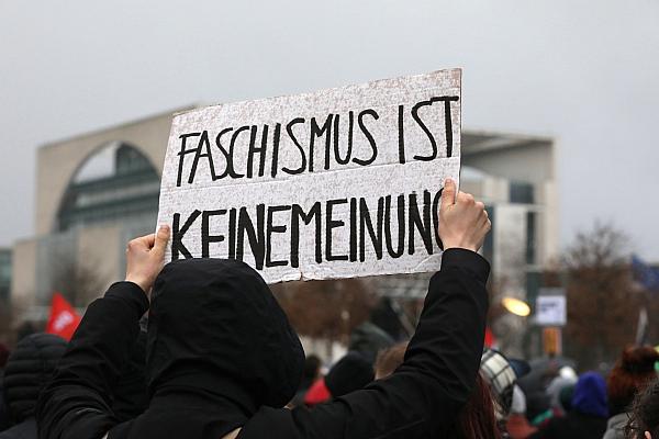 Demo gegen Rechtsextremismus (Archiv), via dts Nachrichtenagentur