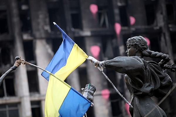 Ukrainische Flagge (Archiv), via dts Nachrichtenagentur