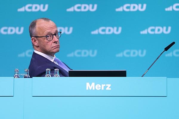 Friedrich Merz beim CDU-Parteitag im Mai 2024, via dts Nachrichtenagentur
