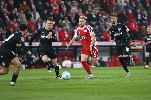 Union Berlin - VfB Stuttgart am 19.04.2025, via dts Nachrichtenagentur